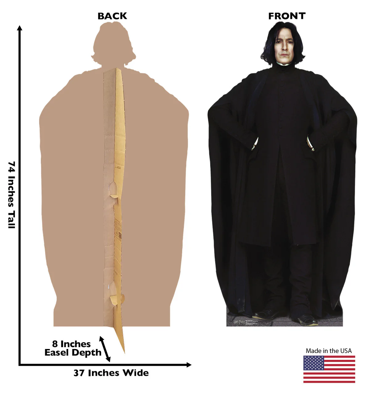Professor Snape Life-size Cardboard Cutout Standee - Image 3