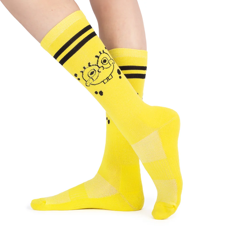 SpongeBob SquarePants Smiling Face Crew Socks - Image 3