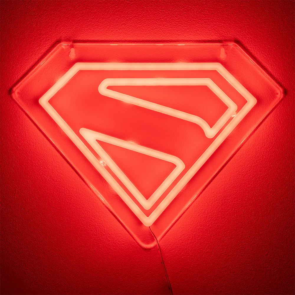 SUPERMAN (2025 Movie) Superman Wall Mountable LED Neon Light - Image 3