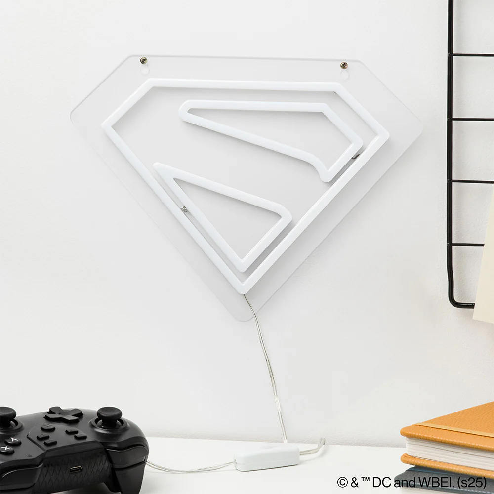 SUPERMAN (2025 Movie) Superman Wall Mountable LED Neon Light - Image 4
