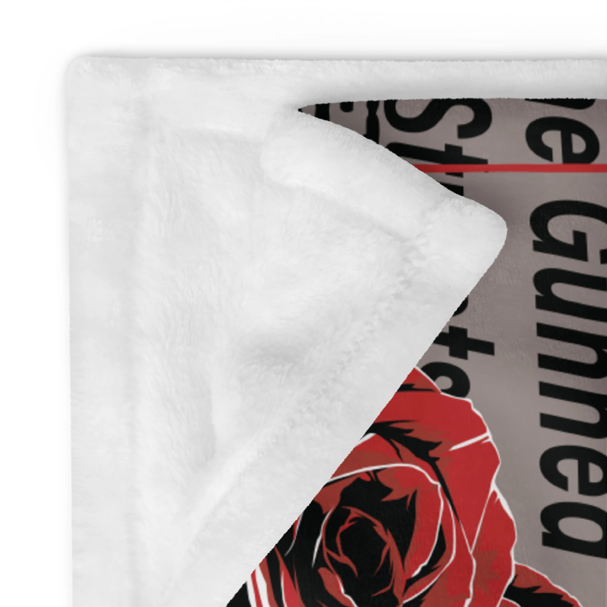 The Godfather Newspaper Sherpa Blanket - Image 3