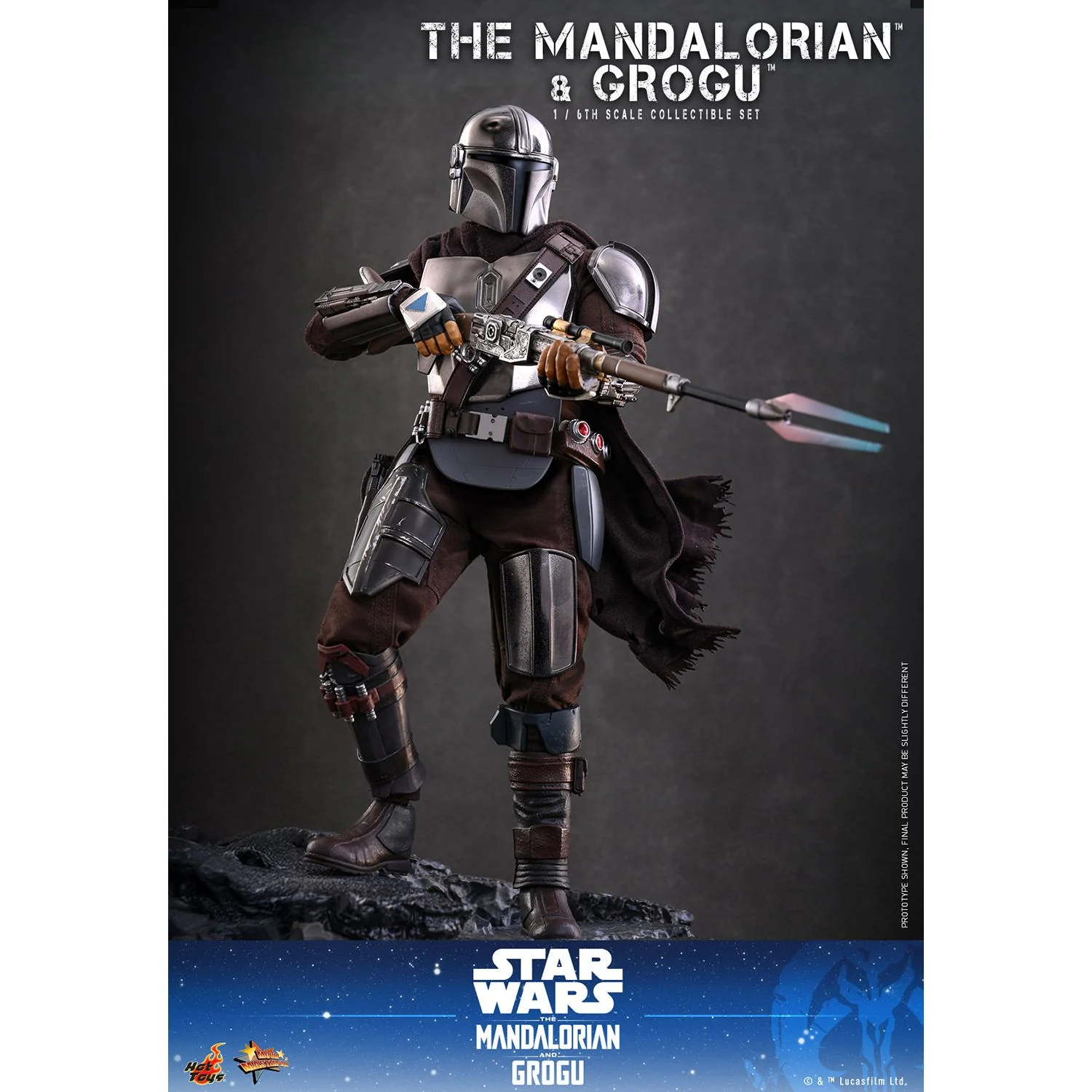 The Mandalorian™ & Grogu™ 1/6th Scale Figure Set - Image 12
