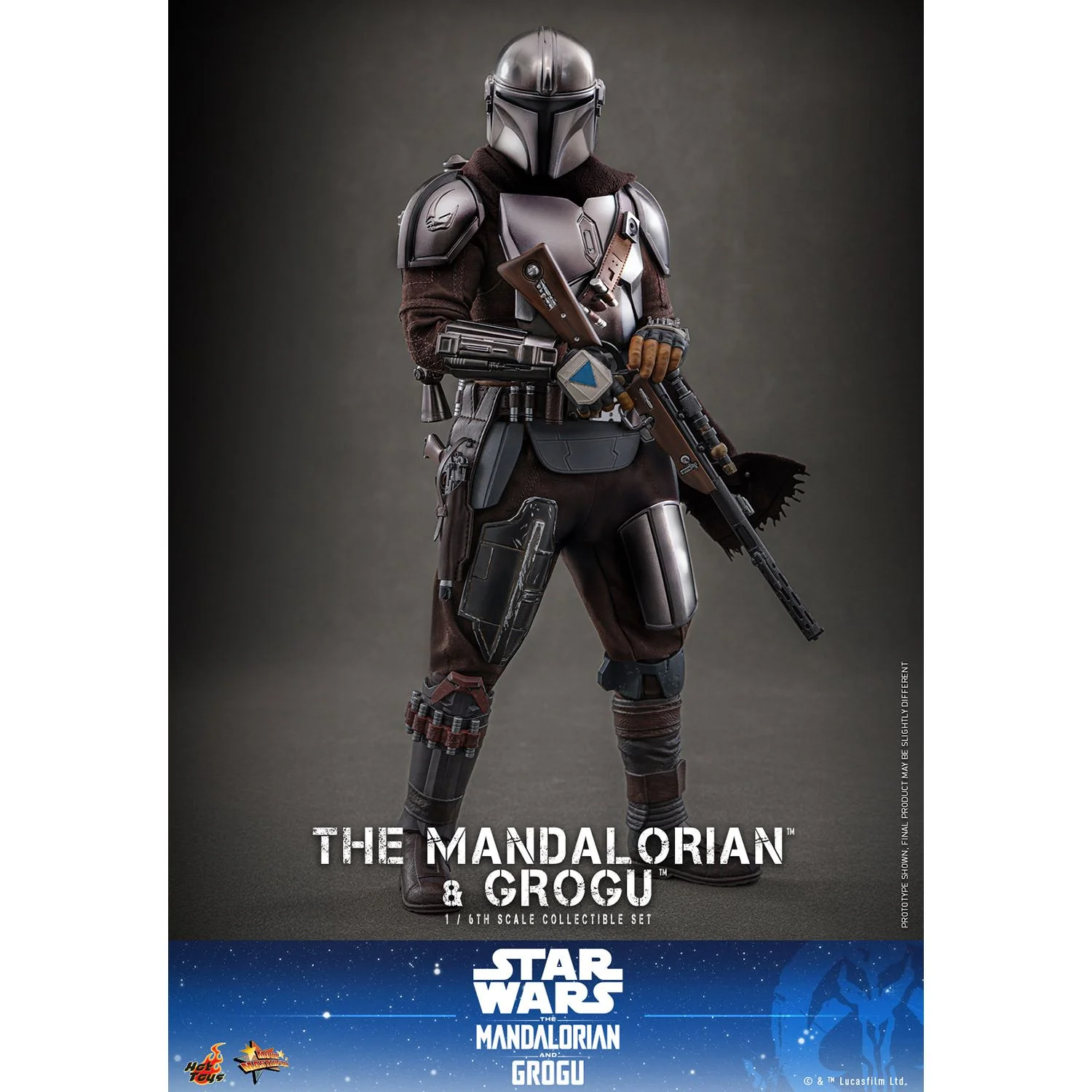 The Mandalorian™ & Grogu™ 1/6th Scale Figure Set - Image 13