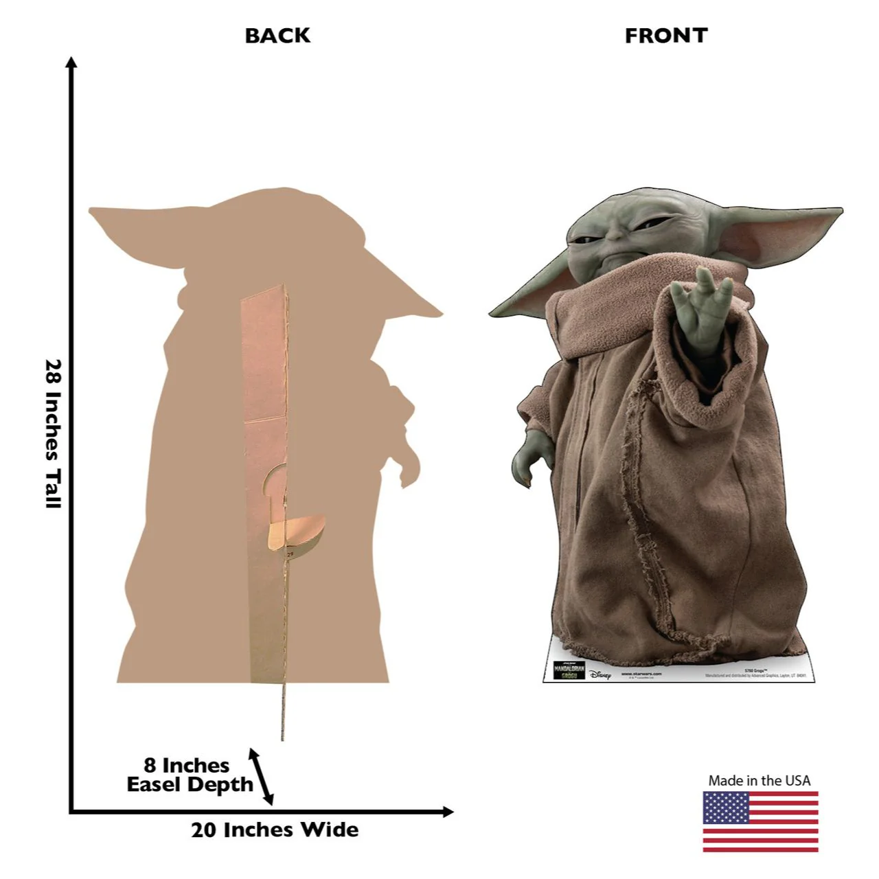 The Mandalorian & Grogu Grogu Standee - Image 3