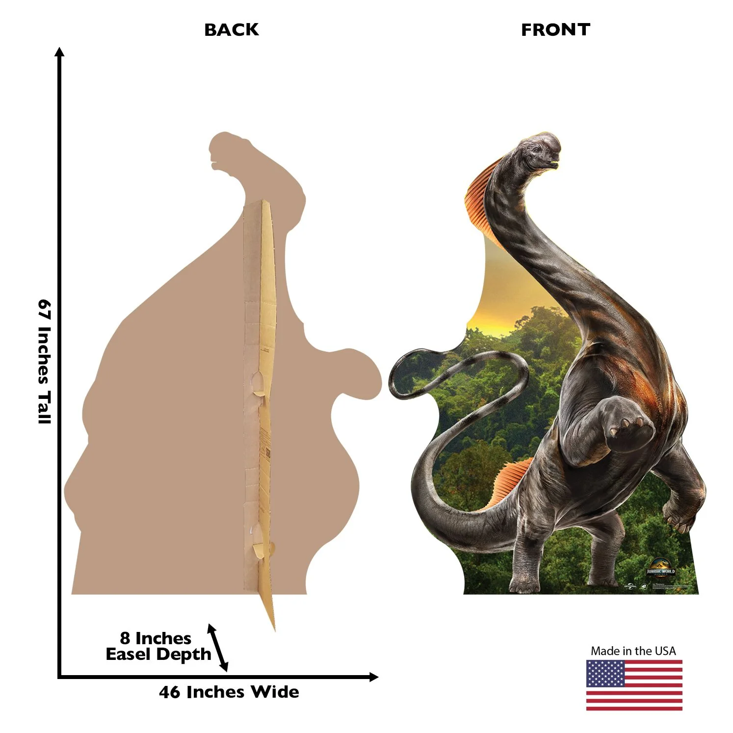 Jurassic World: Rebirth Titanosaurus Standee - Image 3