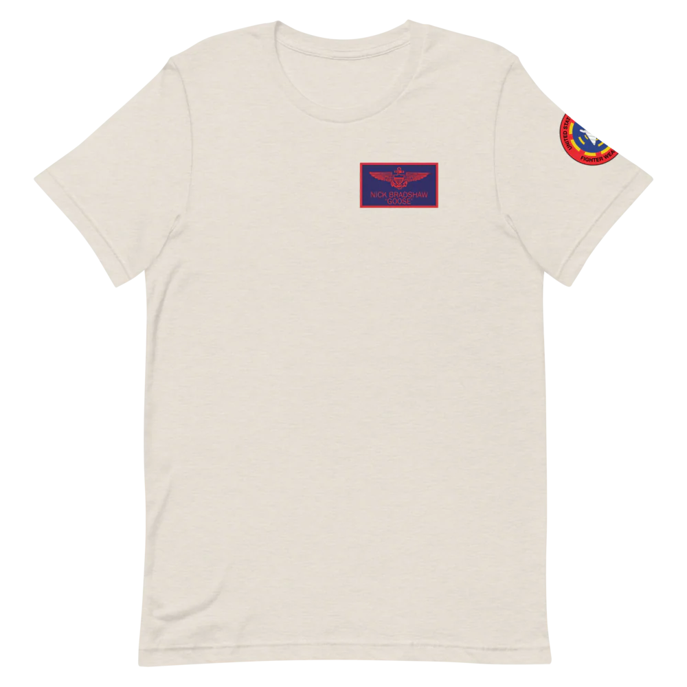 Top Gun Goose Badge T-Shirt - Image 3
