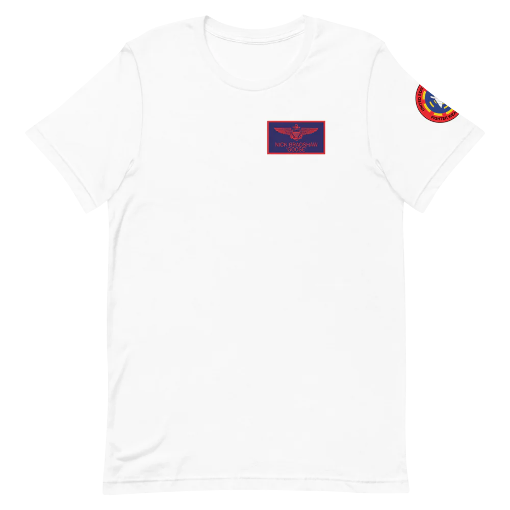 Top Gun Goose Badge T-Shirt - Image 4