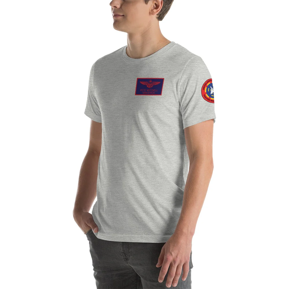 Top Gun Maverick Badge T-Shirt - Image 3