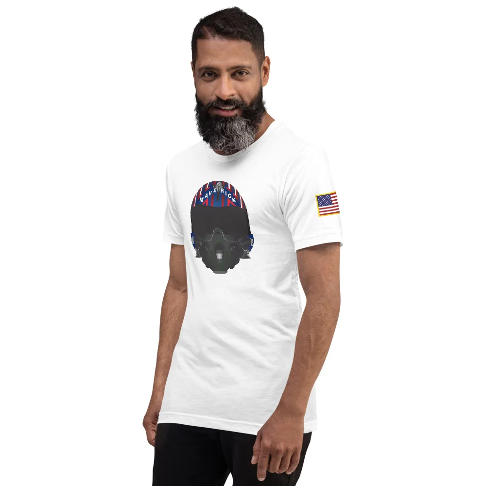 Top Gun Maverick Helmet T-Shirt - Image 3