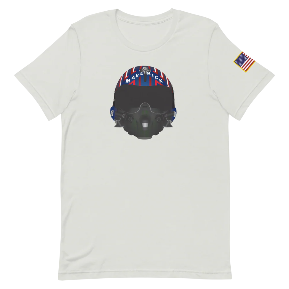 Top Gun Maverick Helmet T-Shirt - Image 5