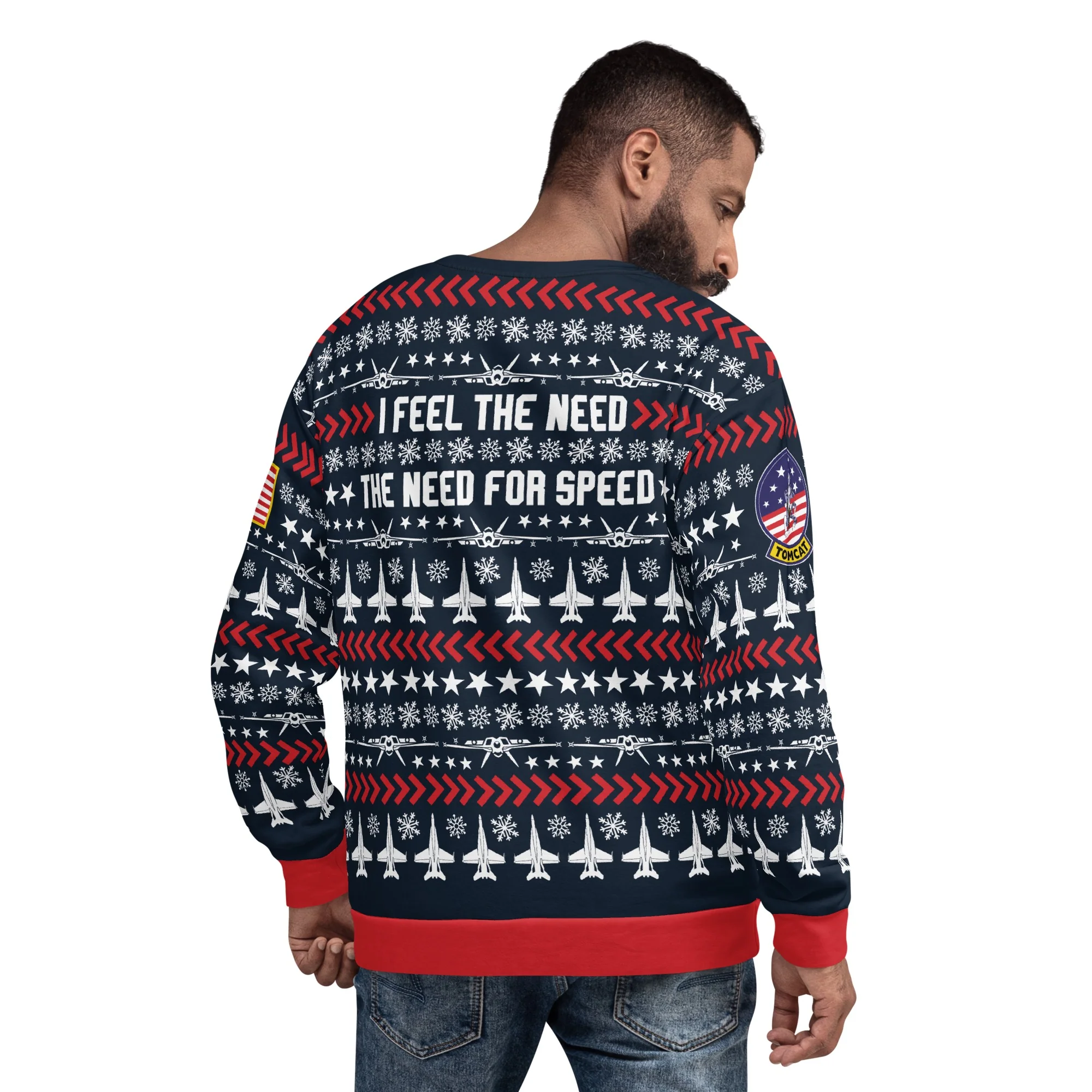 Top Gun Tom Cat Unisex Crewneck Sweatshirt - Image 4