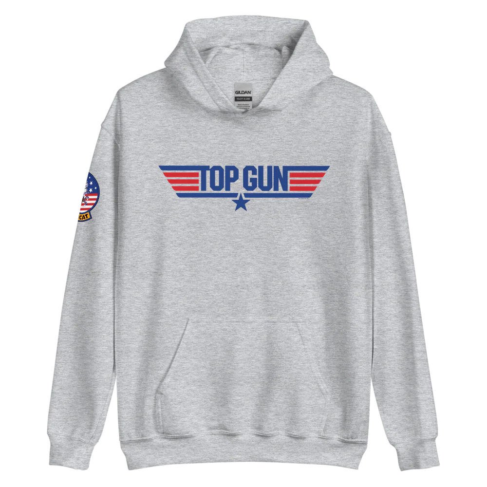 Top Gun Red & Blue Hoodie - Image 4