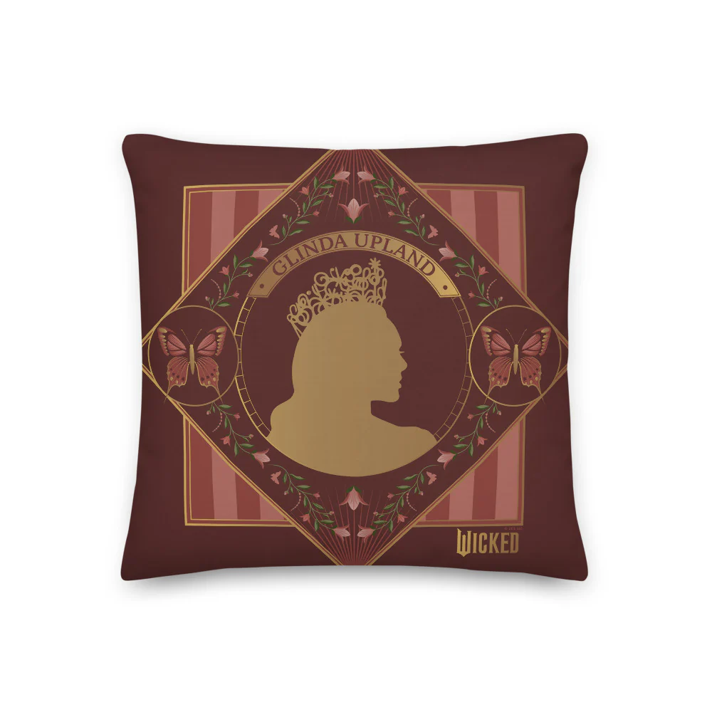 Wicked Enchanted Elements Elphaba & Glinda Throw Pillow - Image 3