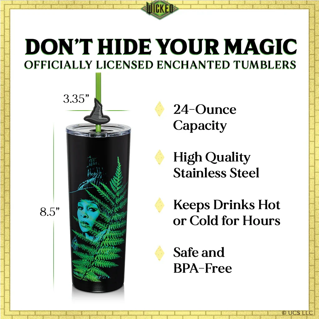 Wicked For Good Tumblers - 24 oz Set of 2 - Image 4