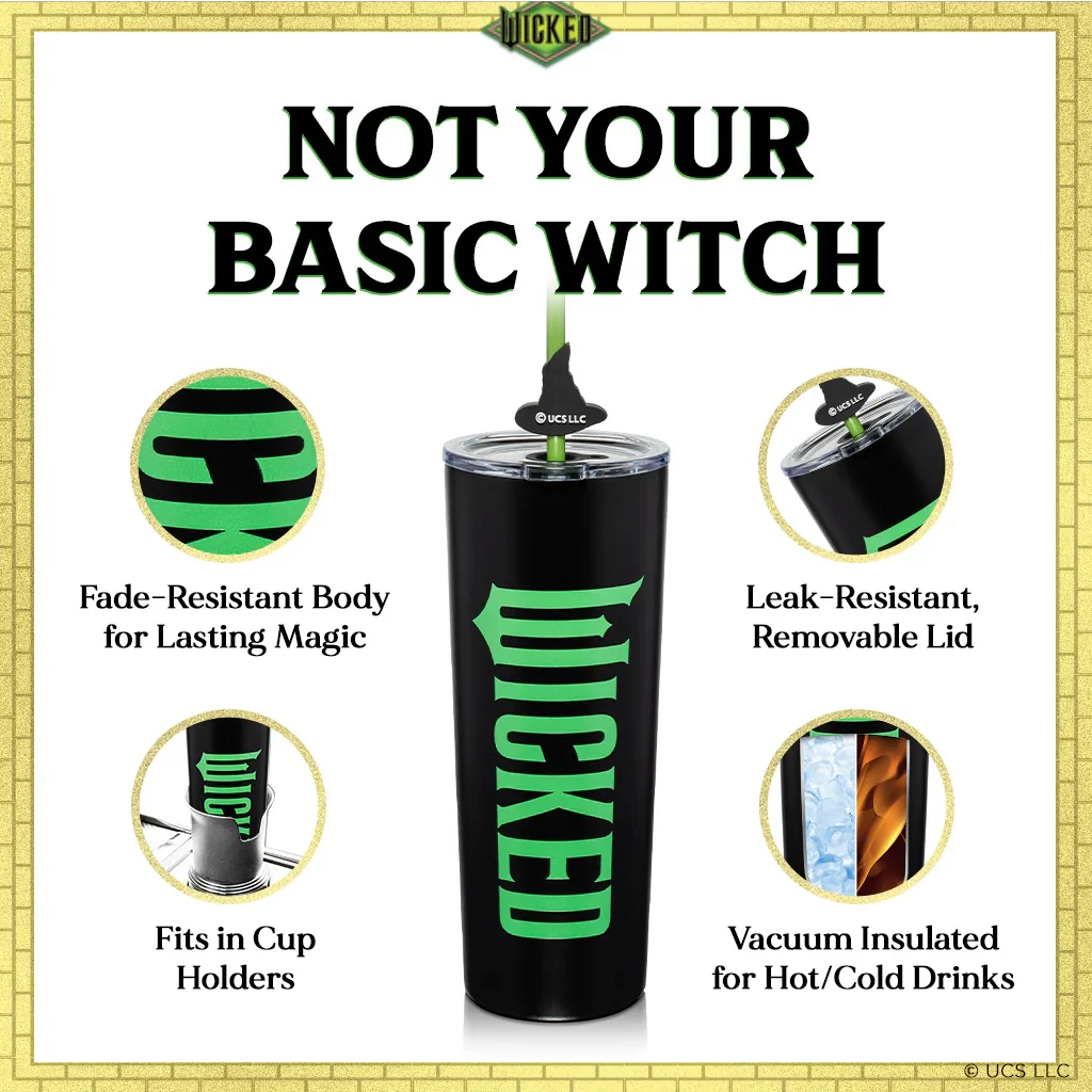 Wicked For Good Tumblers - 24 oz Set of 2 - Image 6
