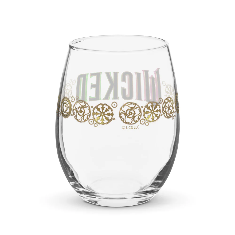 Wicked Logo Stemless Wine Glass - Image 3