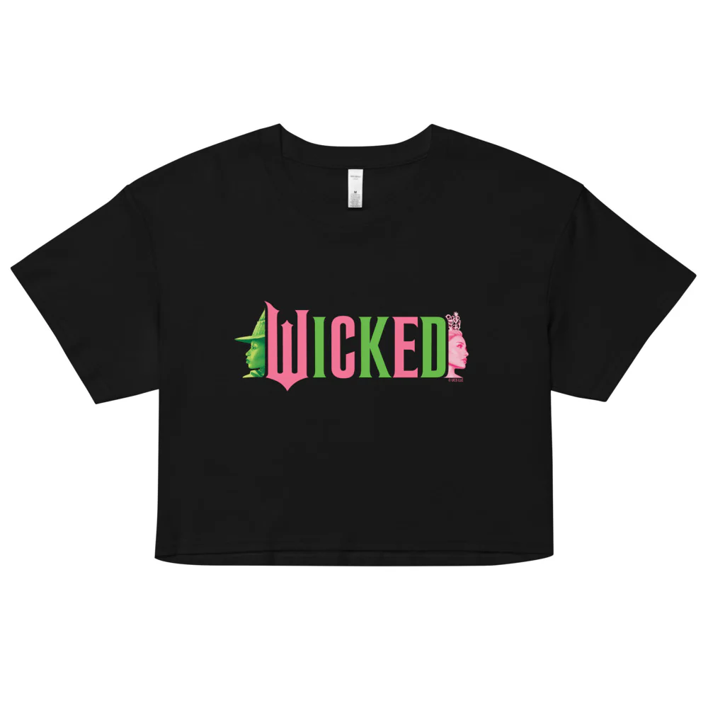 Wicked Logo Women's Cropped T-Shirt