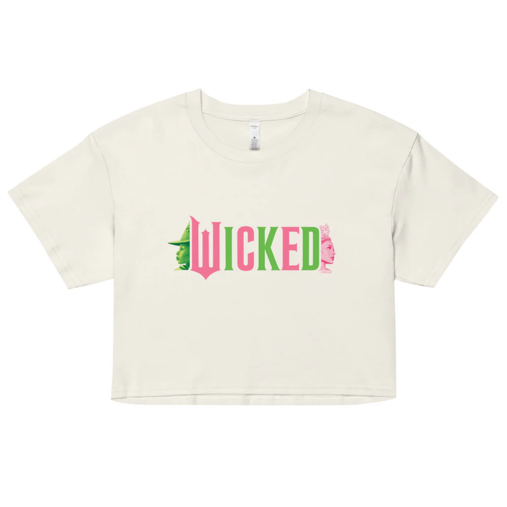 Wicked Logo Women's Cropped T-Shirt - Image 6