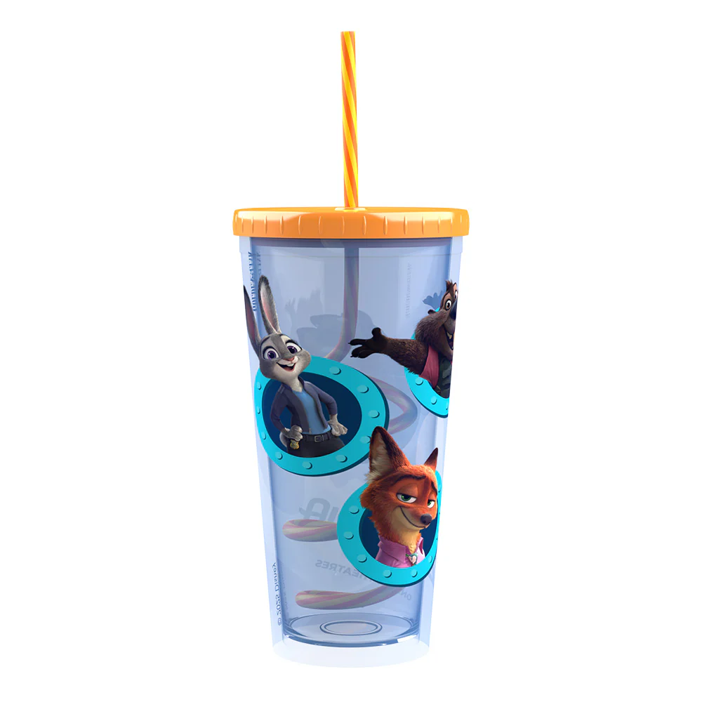 Zootopia 2 Tumbler with Curly Straw - Image 5
