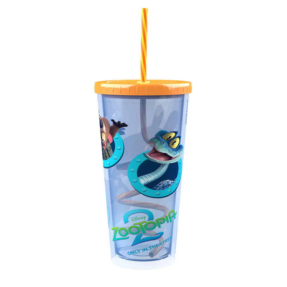 Zootopia 2 Tumbler with Curly Straw - Image 6