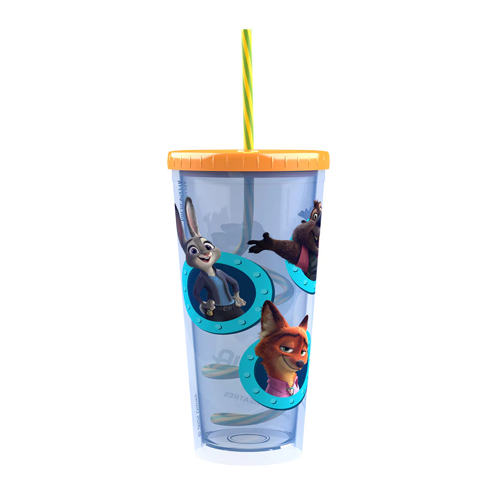 Zootopia 2 Tumbler with Curly Straw - Image 8